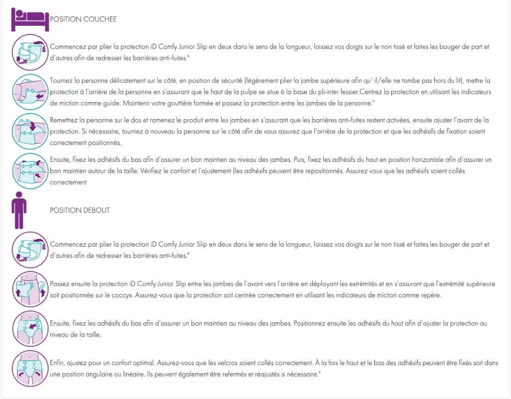 iD Comfy Junior Slip XS