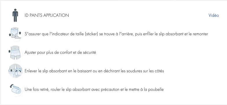 iD Pants Bariatrique XXL Super