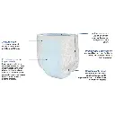 Pants-Slip absorbant pour piscine - Swimmates Taille M