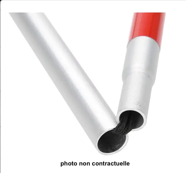 Bâton aveugle pliable