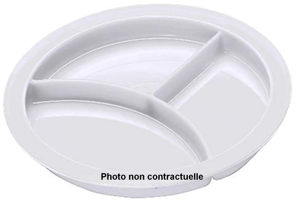 Assiette à compartiments