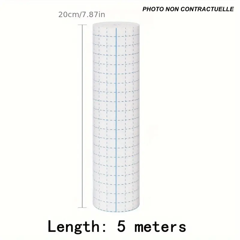  Pansement, Fixé Spunlaced Non-tissé Simple Enduit Bande De Pansement Chirurgical -  20 cm