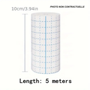 Dressing, Fixed Spunlaced Nonwoven Single Coated Surgical Dressing Tape - 10 cm