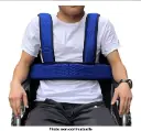 Gilet de Soutien du Torse avec Ceinture de sécurité pour Fauteuil Roulant 