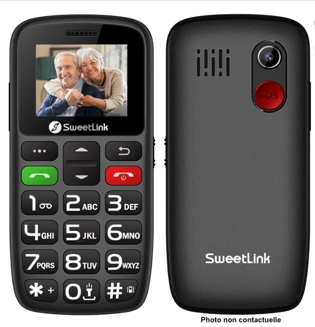Téléphone Senior Portable SweetLink S2