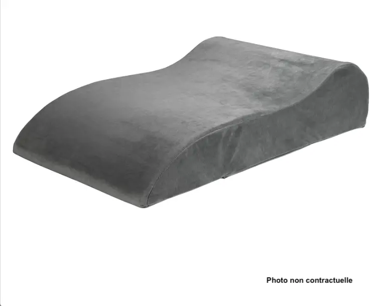 Coussin veineux pour surélever les jambes  - couleur Gris