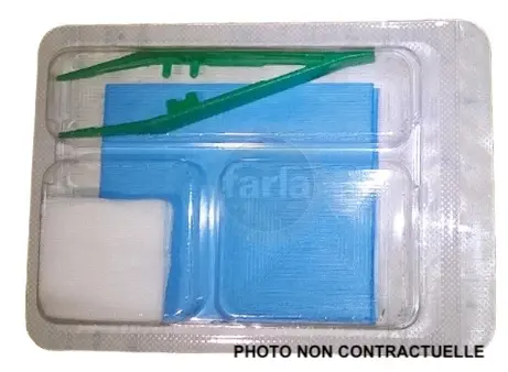 Set voor verband en steriele operatieomgeving