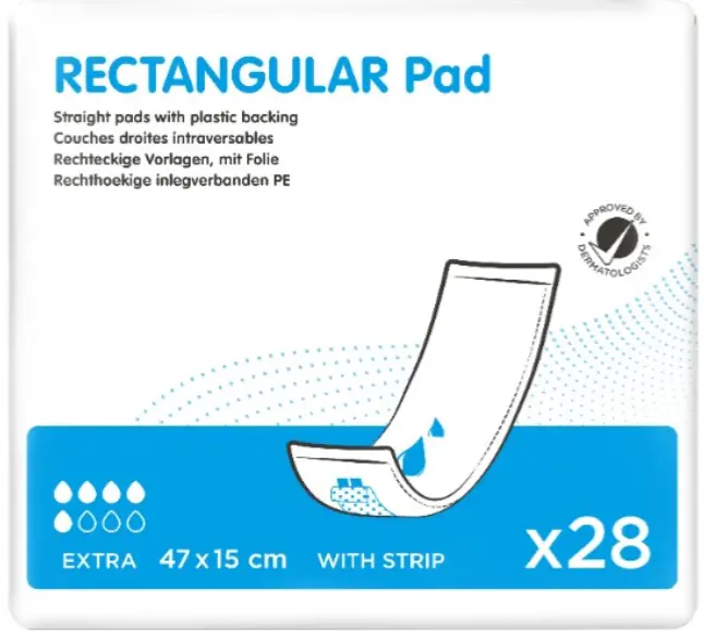Rectangular Pad - straight beds, impenetrable 47*15