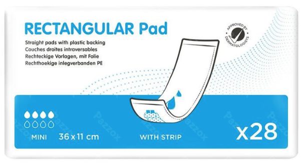 Couche Rectangulaire Intraversable 11*36