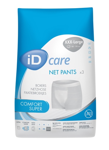 [5410600030-03] iD Care Net pants XXXL Comfort Super