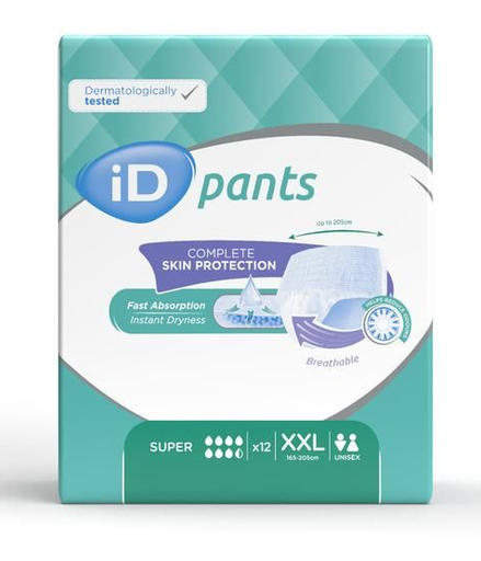[IDS60532112] iD Pants Bariatric XXL Super