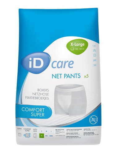 [5410400050-03] iD Care Net pants XL Comfort Super