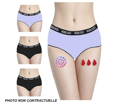 [B0CKWPJGCW] Washable menstrual panties