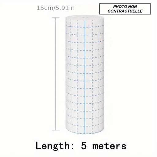 [CAH0000000190] Pansement, Fixé Spunlaced Non-tissé Simple Enduit Bande De Pansement Chirurgical -  15 cm