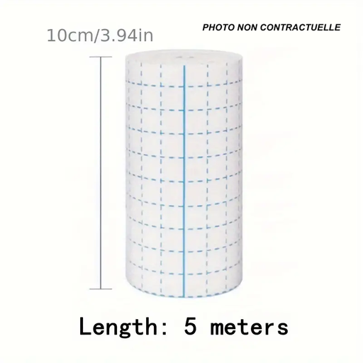 [CAH0000000192] Pansement, Fixé Spunlaced Non-tissé Simple Enduit Bande De Pansement Chirurgical -  10 cm