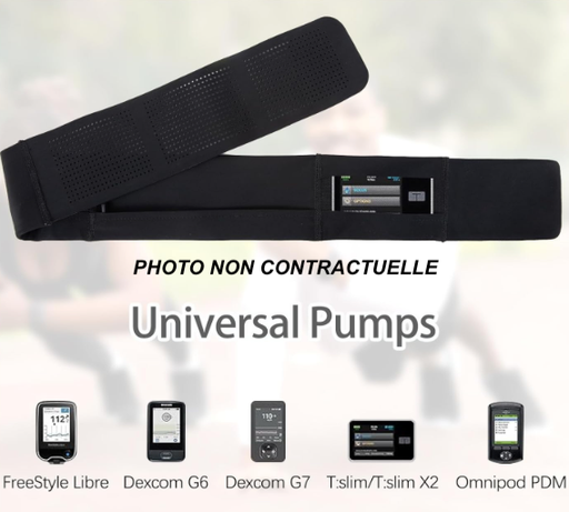 [CAH0000000197] Ceinture pour pompe à insuline