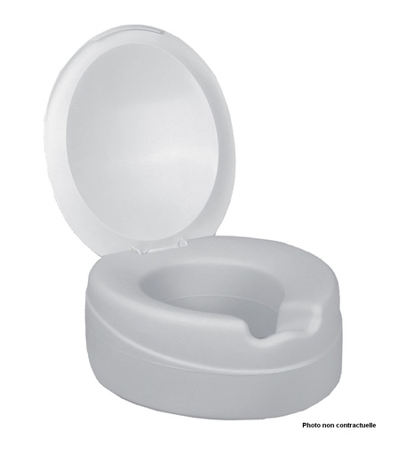 [CAH0000000071] Réhausse WC avec Couvercle